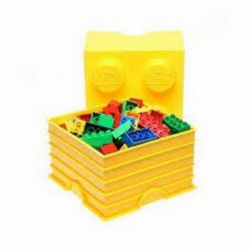 LEGO - Τουβλάκι Αποθήκευσης 4 Κίτρινο
(25x25x18cm)