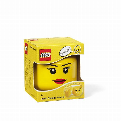 LEGO - Iconic Head Girl Τουβλάκι Αποθήκευσης
(19cm)