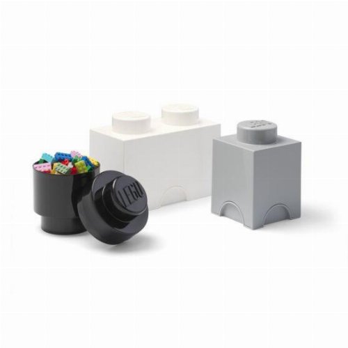 LEGO - Desk Drawer 3-Pack Set (Black, White,
Grey)
