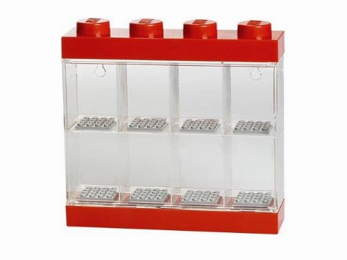 LEGO - Κόκκινη Βιτρίνα για 8 Φιγούρες
(19x18x5cm)