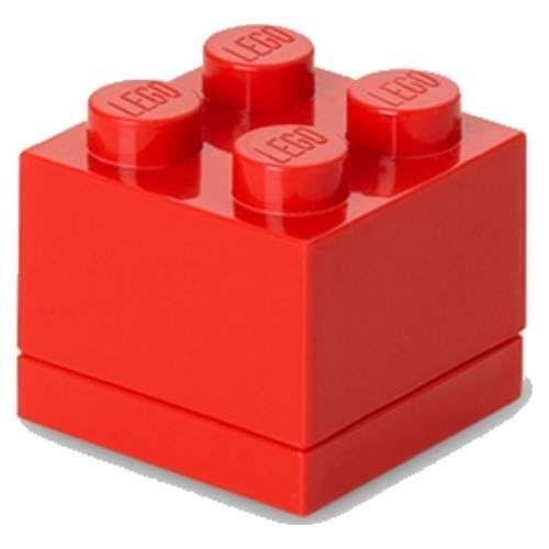 LEGO - Mini Τουβλάκι Αποθήκευσης 4 Κόκκινο
(4.5x4.5x4.5cm)