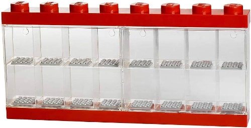 LEGO - Κόκκινη Βιτρίνα για 16 Φιγούρες
(38x19x4cm)