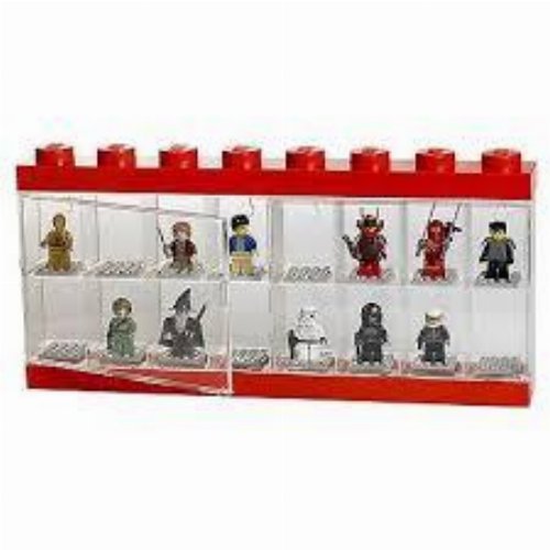 LEGO - Red Minifigure Display Case 16
(38x19x4cm)