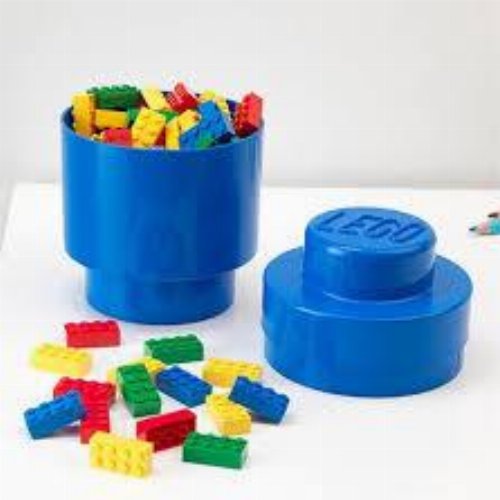 LEGO - Κυκλικό Κούτι Αποθήκευσης Μπλέ
(18cm)