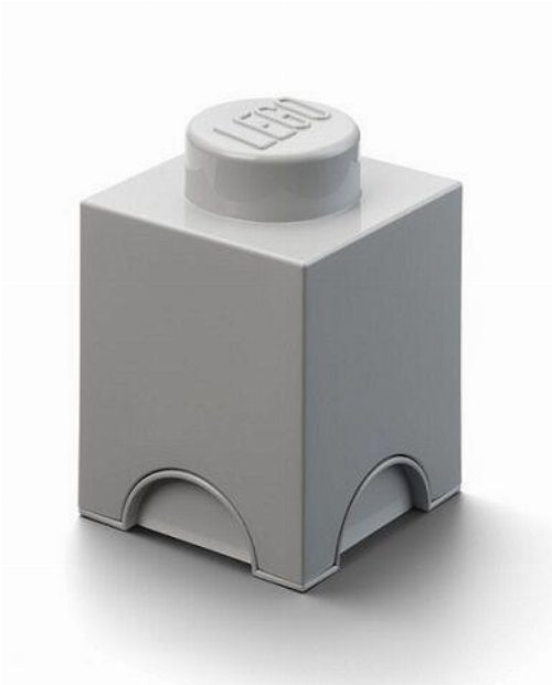 LEGO - Τετράγωνο Κούτι Αποθήκευσης Γκρί
(18cm)