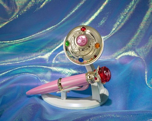 Sailor Moon - Transformation Brooch &
Disguise Pen 1/1 Replica (7-16cm)