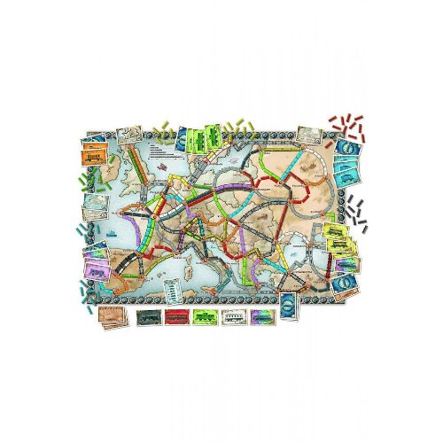 Επιτραπέζιο Παιχνίδι Ticket To Ride: Ευρώπη (Ελληνική
Έκδοση)