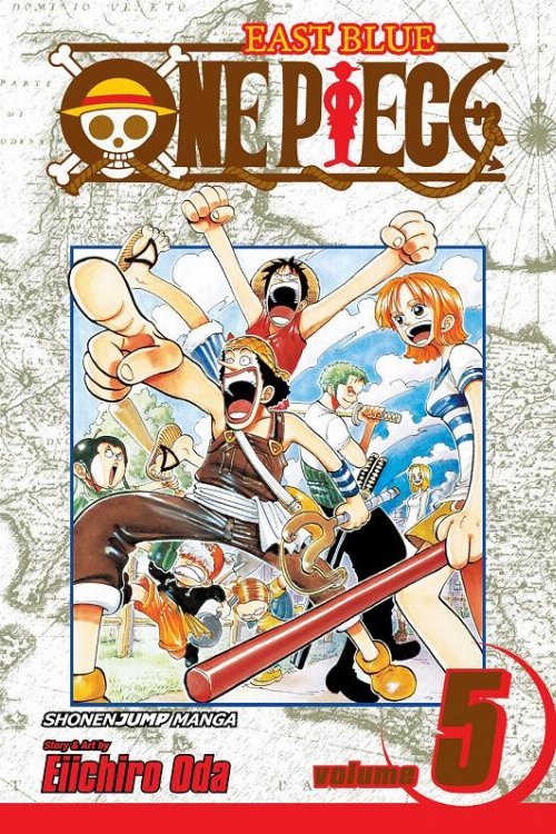 Τόμος Manga One Piece Vol. 05 (New
Printing)