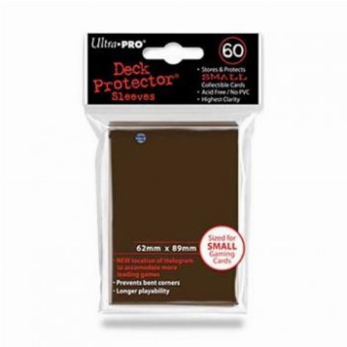 Ultra Pro Japanese Small Size Card Sleeves 60ct -
Brown
