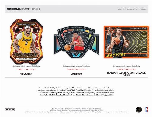 Panini - 2023-24 Obsidian NBA Basketball Hobby Box (7
Κάρτες)