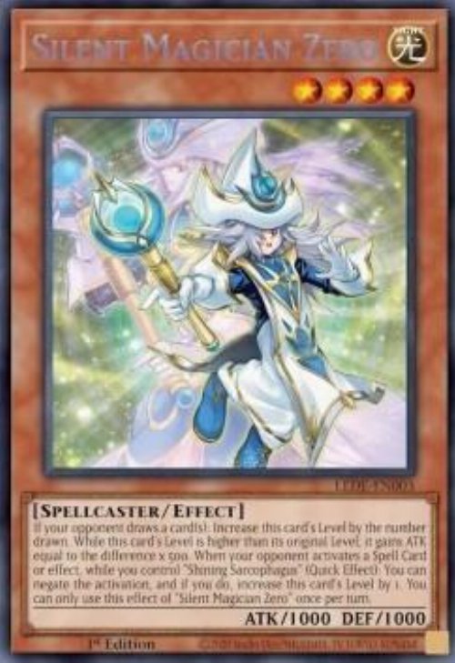 Silent Magician Zero (V.1 - Secret Rare)