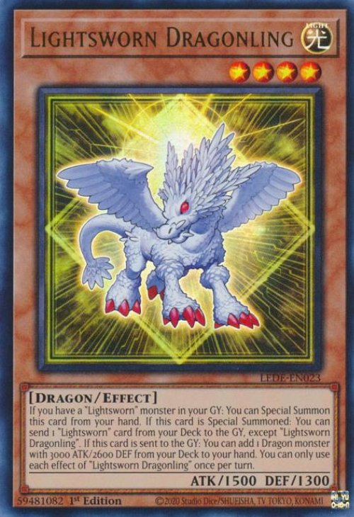 Lightsworn Dragonling (V.1 - Ultra
Rare)