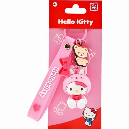 Hello Kitty & Friends - Hello Kitty Keychain
with Hand Strap