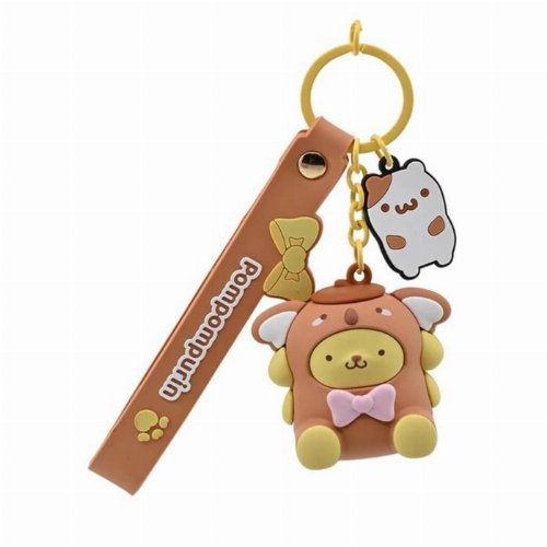 Hello Kitty & Friends - Pompompurin Keychain
with Hand Strap