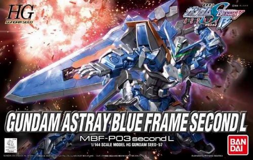 Mobile Suit Gundam - High Grade Gunpla: Astray Blue
Frame Second L 1/144 Σετ Μοντελισμού