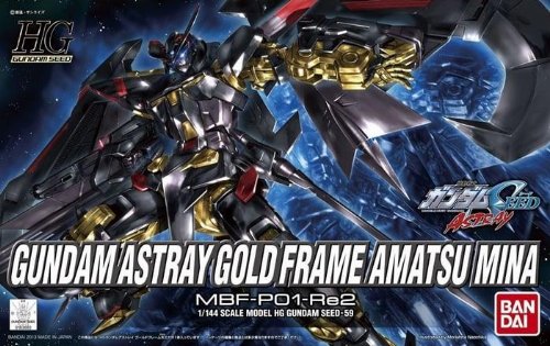 Mobile Suit Gundam - High Grade Gunpla: Astray Gold
Frame Amatsu Mina MBF-P01-Re2 1/144 Σετ Μοντελισμού