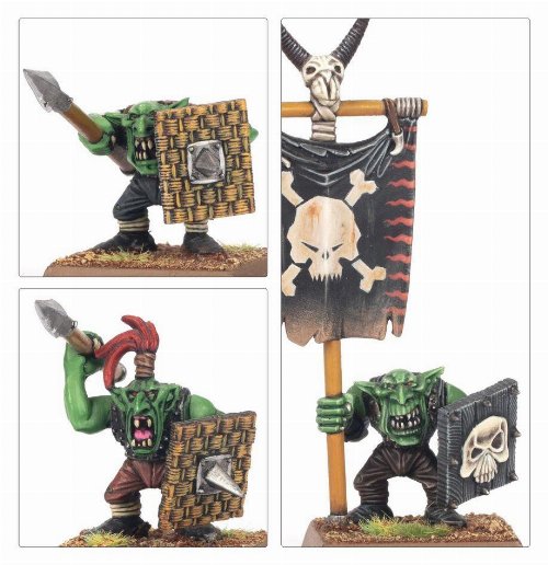 Warhammer: The Old World - Orc & Goblin Tribes:
Goblin Mob