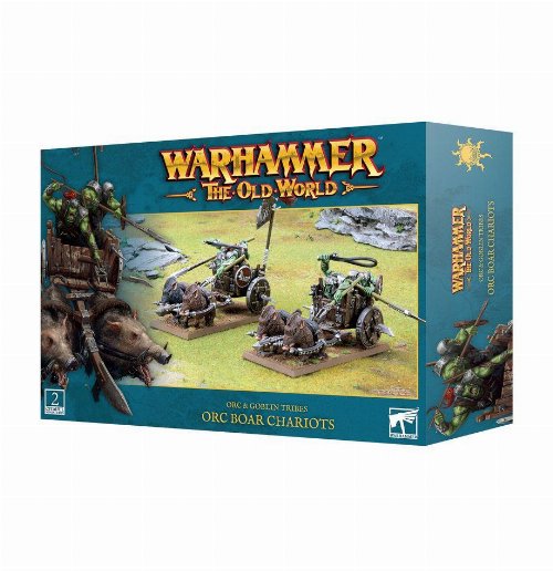 Warhammer: The Old World - Orc & Goblin Tribes:
Orc Boar Chariots