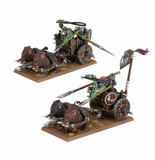 Warhammer: The Old World - Orc & Goblin Tribes:
Orc Boar Chariots