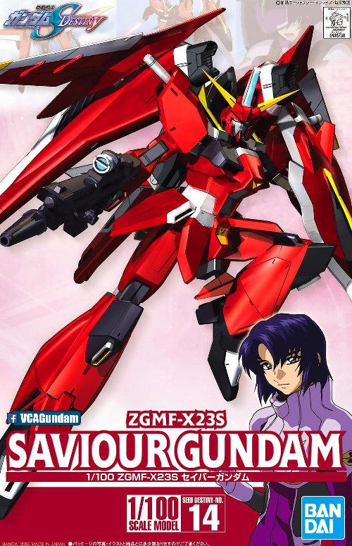 Mobile Suit Gundam - Master Grade Gunpla:
Saviour Gundam ZGMF-X23S 1/100 Model Kit