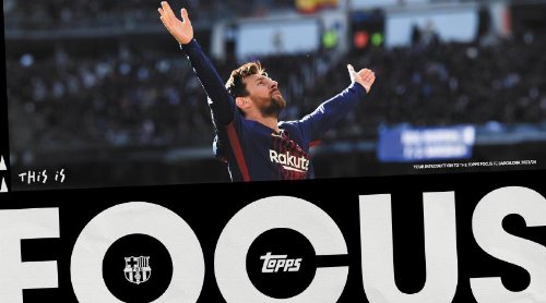 Topps - 2023-24 Focus FC Barcelona Hobby Box (15
Cards)