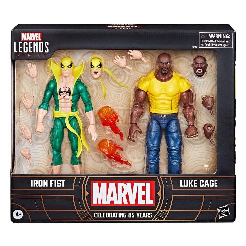 Marvel Legends: 85th Anniversary - Iron Fist
& Luke Cage 2-Pack Action Figure (15cm)