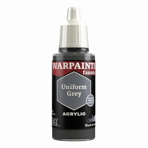 The Army Painter - Warpaints Fanatic: Uniform Grey
Χρώμα Μοντελισμού (18ml)