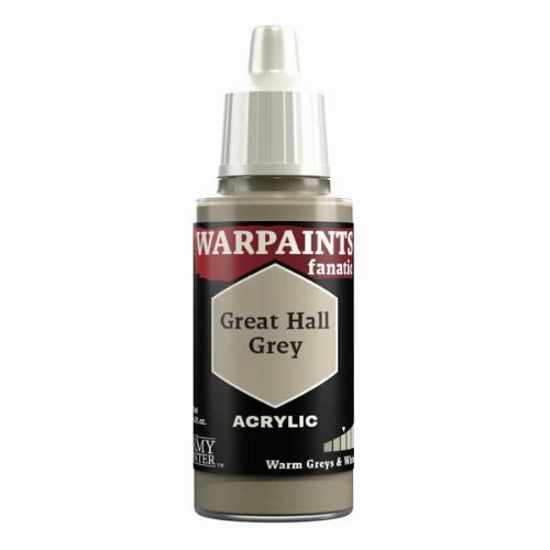 The Army Painter - Warpaints Fanatic: Great Hall Grey
Χρώμα Μοντελισμού (18ml)