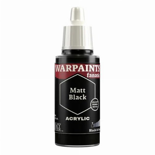 The Army Painter - Warpaints Fanatic: Matt Black Χρώμα
Μοντελισμού (18ml)