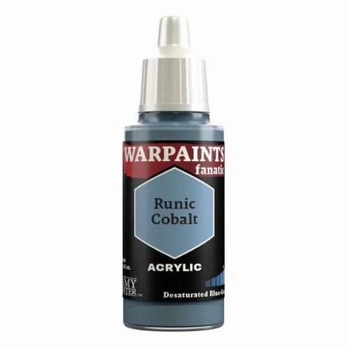The Army Painter - Warpaints Fanatic: Runic Cobalt
Χρώμα Μοντελισμού (18ml)