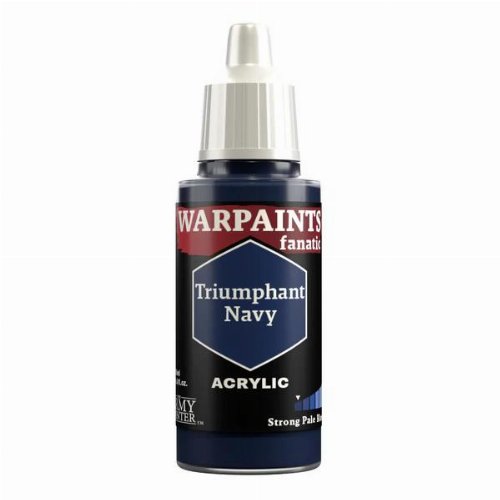 The Army Painter - Warpaints Fanatic: Triumphant Navy
Χρώμα Μοντελισμού (18ml)