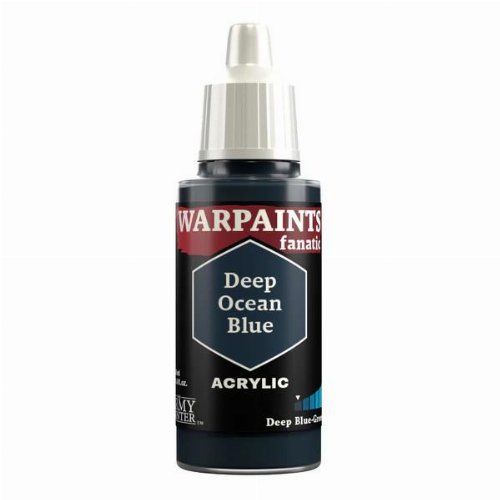 The Army Painter - Warpaints Fanatic: Deep Ocean Blue
Χρώμα Μοντελισμού (18ml)