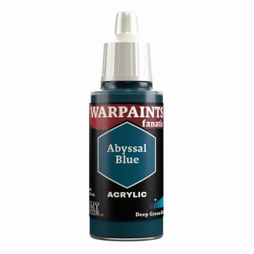 The Army Painter - Warpaints Fanatic: Abyssal Blue
Χρώμα Μοντελισμού (18ml)