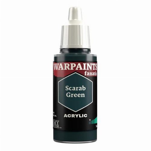 The Army Painter - Warpaints Fanatic: Scarab Green
Χρώμα Μοντελισμού (18ml)