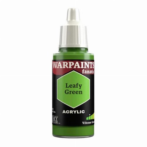 The Army Painter - Warpaints Fanatic: Leafy Green
Χρώμα Μοντελισμού (18ml)