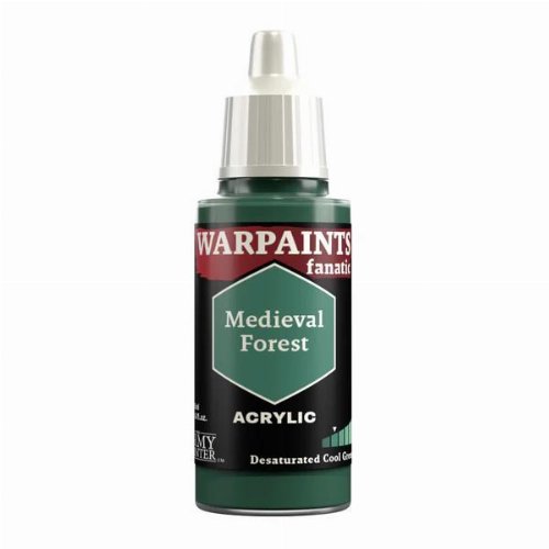 The Army Painter - Warpaints Fanatic: Medieval Forest
Χρώμα Μοντελισμού (18ml)