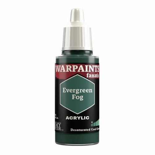 The Army Painter - Warpaints Fanatic: Evergreen Fog
Χρώμα Μοντελισμού (18ml)
