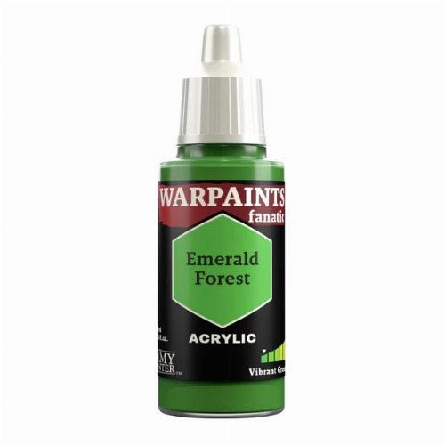The Army Painter - Warpaints Fanatic: Emerald Forest
Χρώμα Μοντελισμού (18ml)