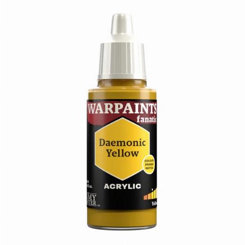 The Army Painter - Warpaints Fanatic: Daemonic Yellow
Χρώμα Μοντελισμού (18ml)