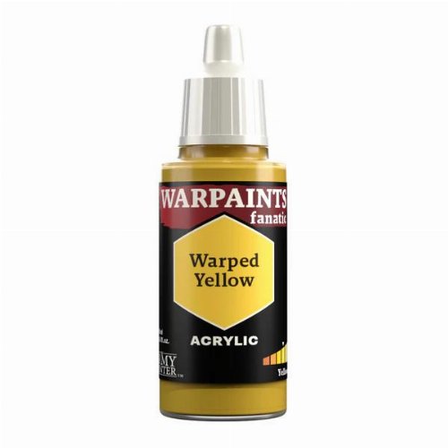 The Army Painter - Warpaints Fanatic: Warped Yellow
Χρώμα Μοντελισμού (18ml)