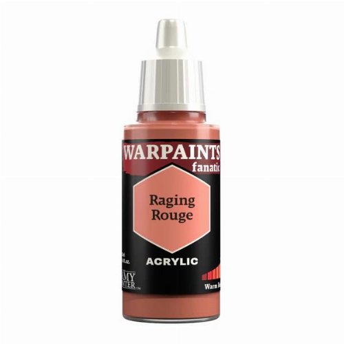 The Army Painter - Warpaints Fanatic: Raging Rouge
Χρώμα Μοντελισμού (18ml)