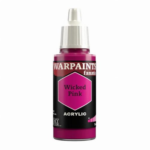 The Army Painter - Warpaints Fanatic: Wicked Pink
Χρώμα Μοντελισμού (18ml)