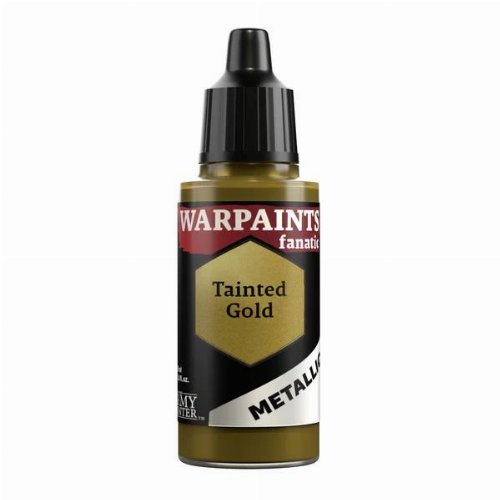 The Army Painter - Warpaints Fanatic Metallic: Tainted
Gold Χρώμα Μοντελισμού (18ml)