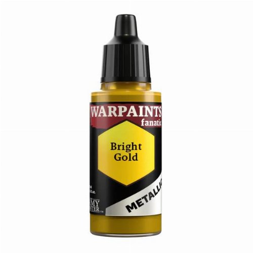 The Army Painter - Warpaints Fanatic Metallic: Bright
Gold Χρώμα Μοντελισμού (18ml)