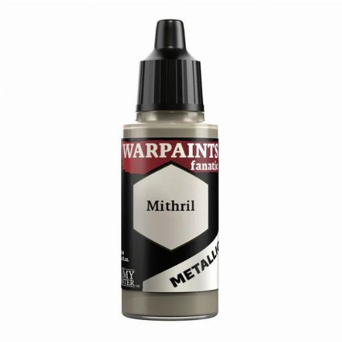 The Army Painter - Warpaints Fanatic Metallic: Mithril
Χρώμα Μοντελισμού (18ml)