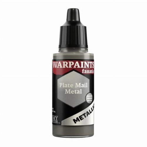 The Army Painter - Warpaints Fanatic Metallic: Plate
Mail Metal Χρώμα Μοντελισμού (18ml)