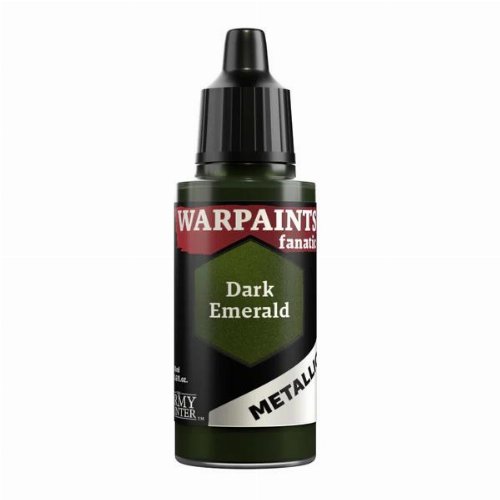 The Army Painter - Warpaints Fanatic Metallic: Dark
Emerald Χρώμα Μοντελισμού (18ml)