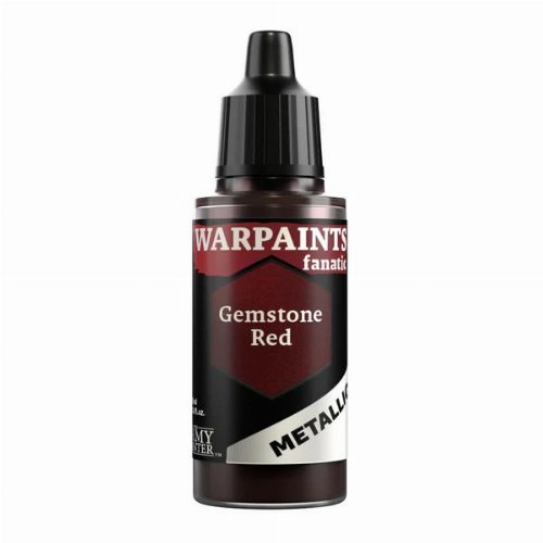 The Army Painter - Warpaints Fanatic Metallic:
Gemstone Red Χρώμα Μοντελισμού (18ml)