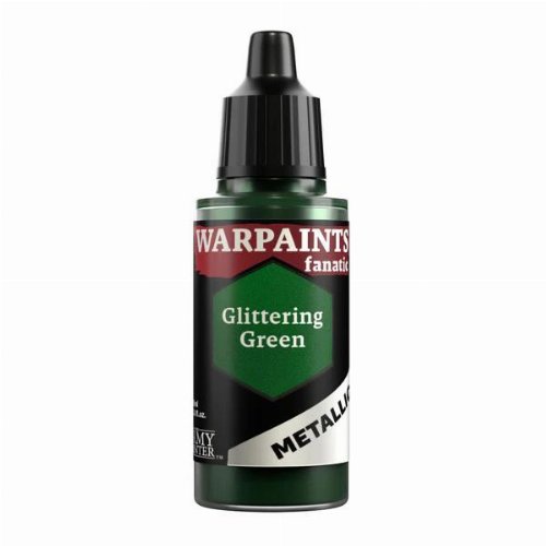 The Army Painter - Warpaints Fanatic Metallic:
Glittering Green Χρώμα Μοντελισμού (18ml)