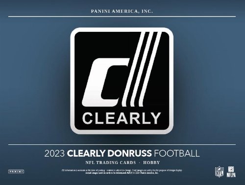 Panini - 2023 Clearly Donruss NFL Football Hobby
Box (20 Cards)